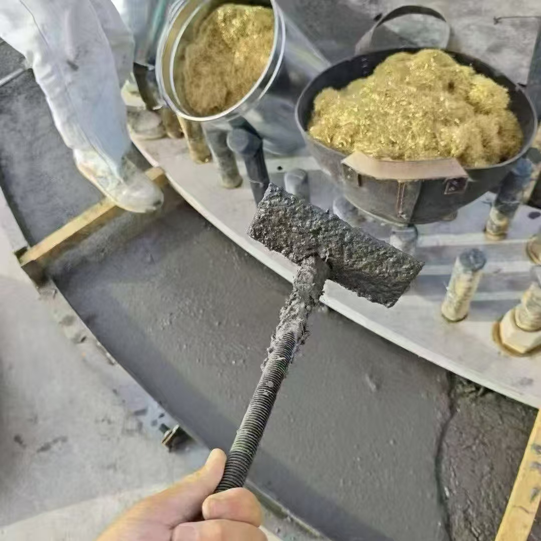 越西C120钢纤维高强无收灌浆料 轧机压缩机汽轮机发电机锻压设备底座灌浆材料